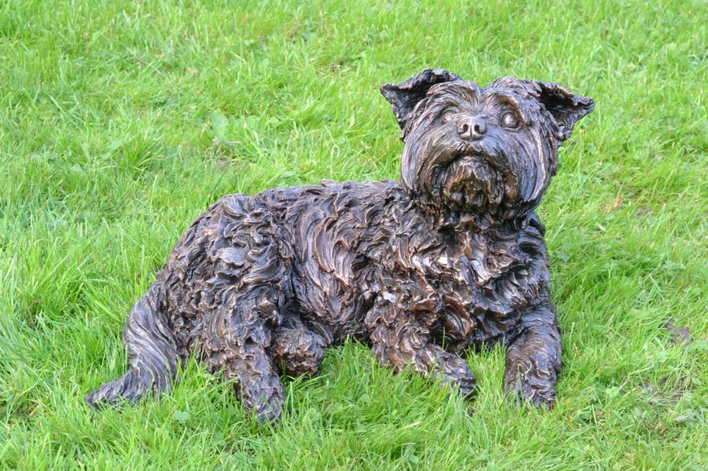 yorkshire terrier sculpture