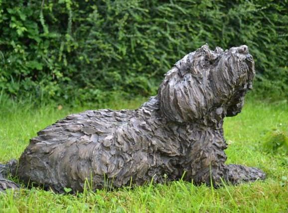 Tibetan Terrier Statue