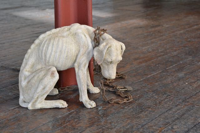 Animal Sculptor - me sculpting a tiger animal sculpture during my apprenticeship