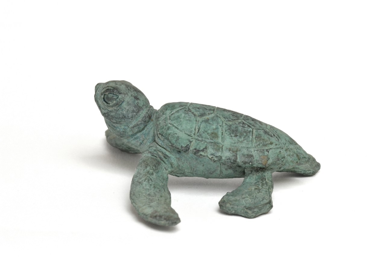 Pair of Baby Turtles Sculpture | Bronze Turtle Statue | Sea Turtle ...