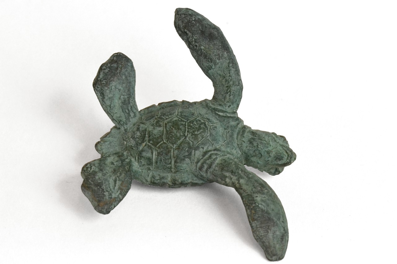 Turtle Sculpture underneath - Tanya Russell Animal Sculpture - Tanya ...