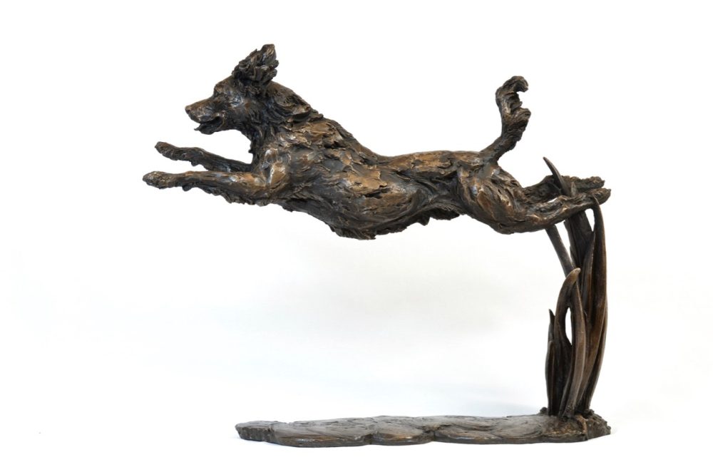Leaping Spaniel by Tanya Russell, ARBS