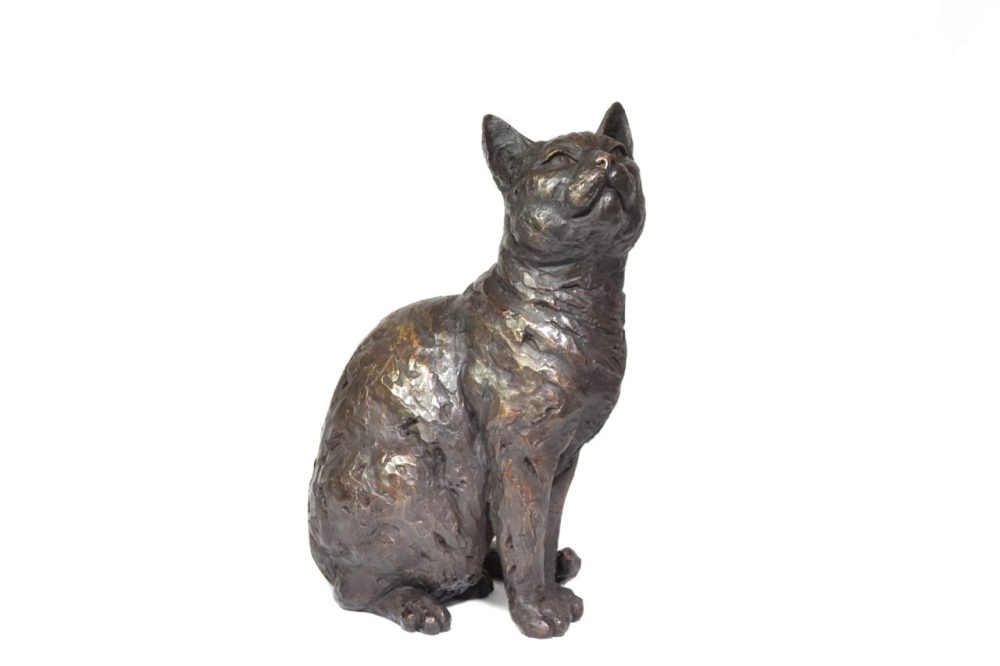 Sitting Cat Bronze