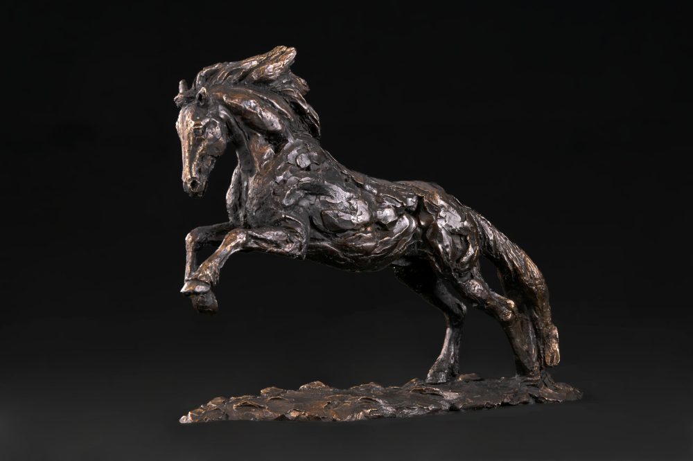 Foundry Bronze Galloping Horse Statue