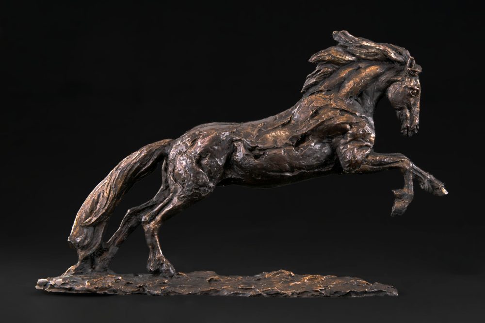 Foundry Bronze Galloping Horse Art