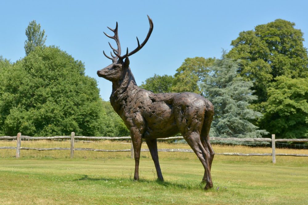 Garden Statue Deer Stag