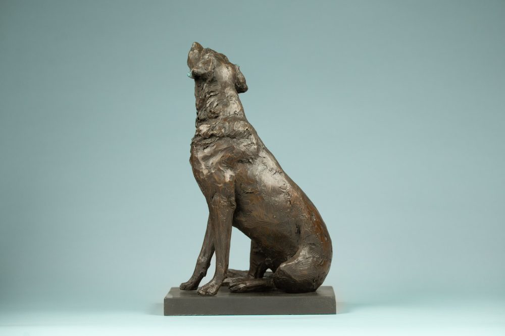 5 'Affection Sitting Labrador', Bronze Dog, Dog Sculpture, Dog Statue, Bronze Resin, Tanya Russell Sculptures-4