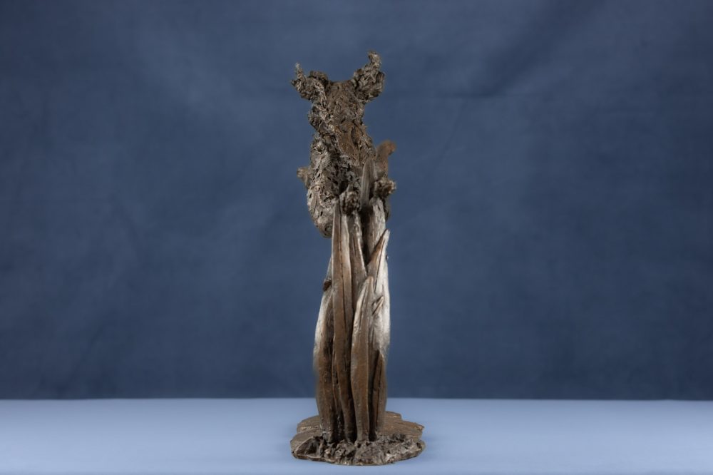 7 'Undocked Leaping Spaniel', Bronze Dog, Dog Sculpture, Dog Statue, Bronze Resin Tanya Russell Animal Sculptures-3