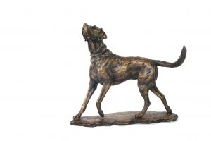 bronze labrador ornament