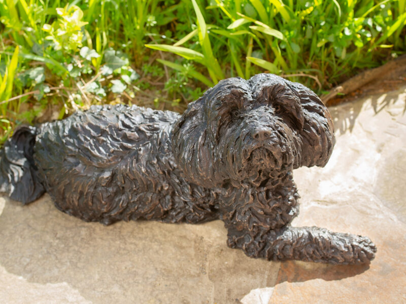 TIBETAN TERRIER SCULPTURE
