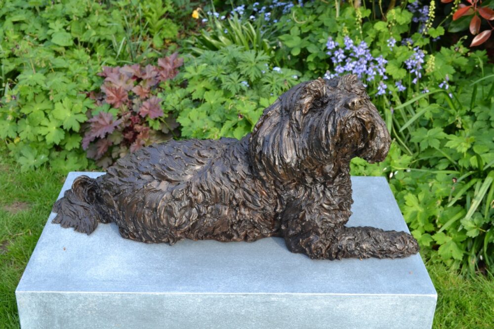 Tibetan Terrier Sculpture - Tanya Russell