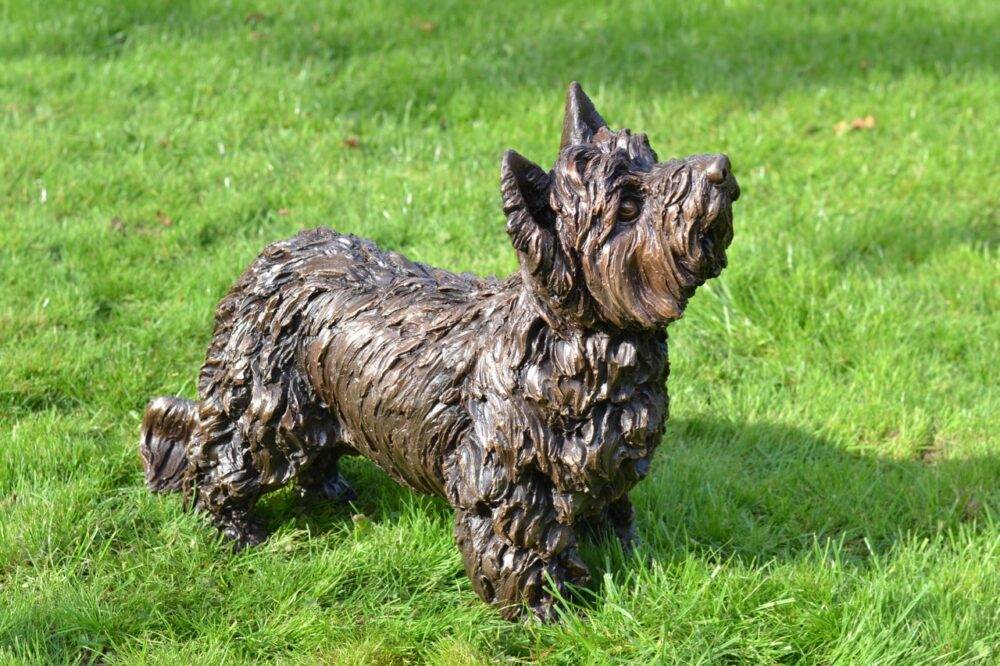 Yorkshire Terrier, Charlie - Tanya Russell Sculpture
