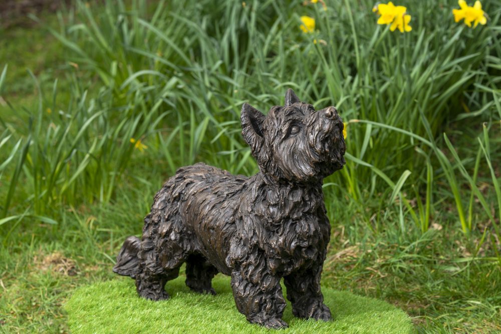 Bronze Resin Yorkshire Terrier