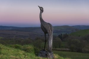 Large Crane Sculpture