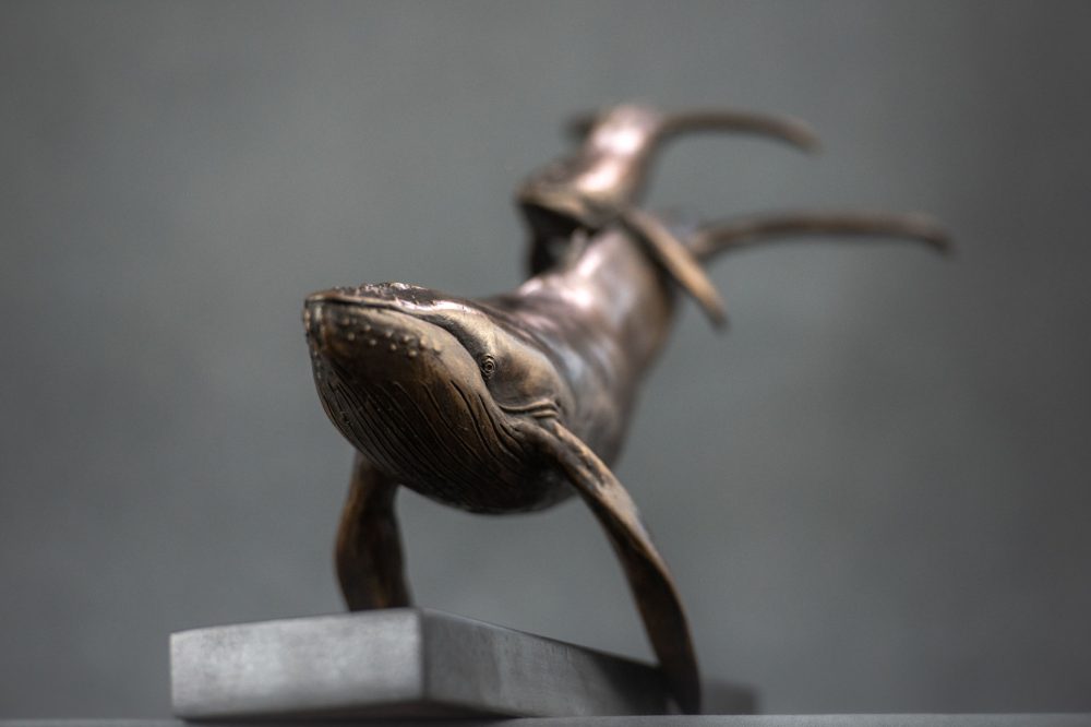 8 'Whale and Calf', Bronze Whale, Whale Sculpture, Whale Statue, Bronze Resin Tanya Russell Animal Sculptures (11 of 11)
