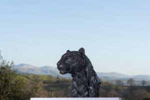 Garden Leopard Statue