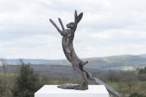 Spring Hare Sculpture