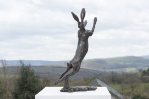 Spring Hare Outdoor Sculpture