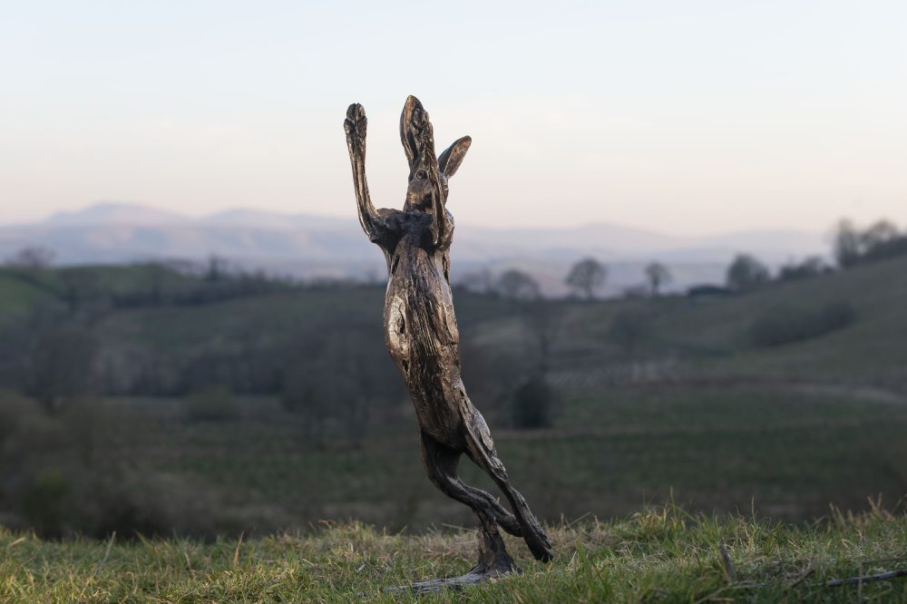 Foundry Bronze Spring Hare