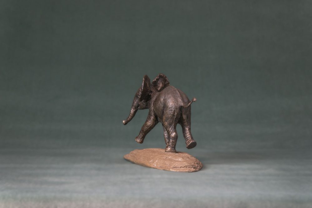 Bronze Baby Elephant