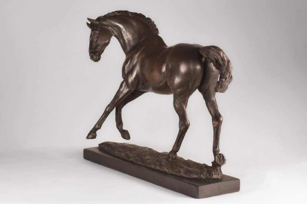 3 ''Playing Horse-, Bronze Horse, Horse Sculpture, Horse Statue, Bronze Resin, Tanya Russell Animal Sculptures-3