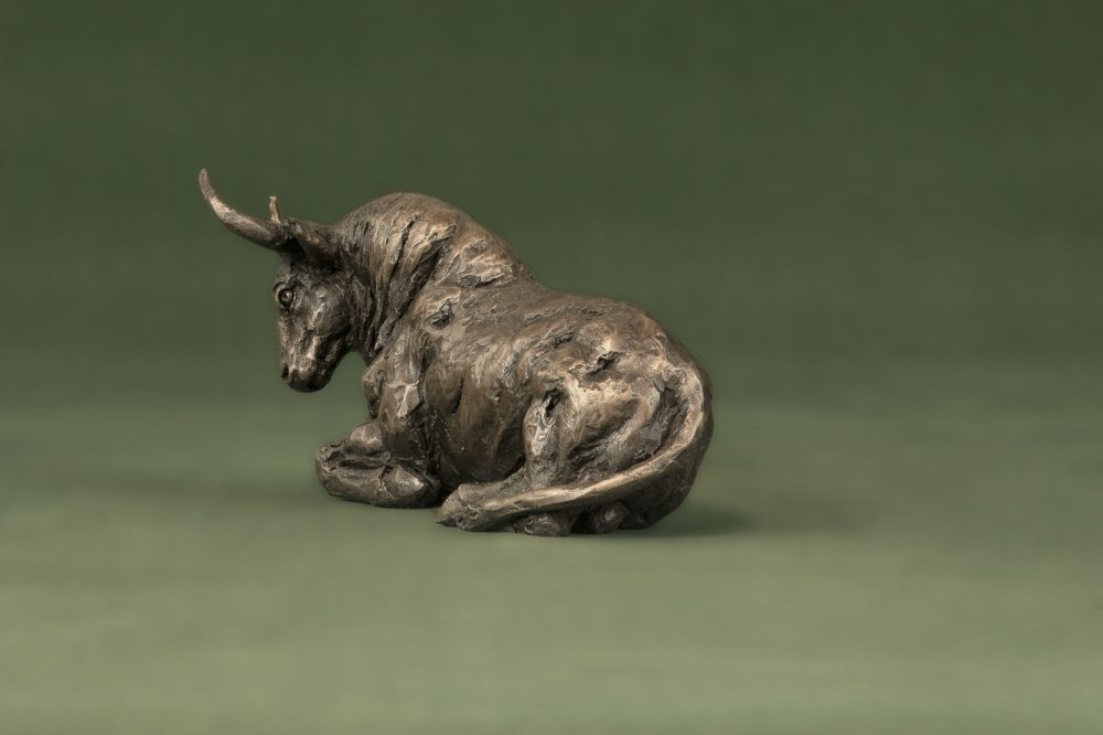 Lying Bull Ornament