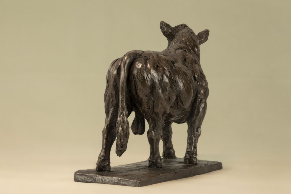 Bronze Resin Bull Statue
