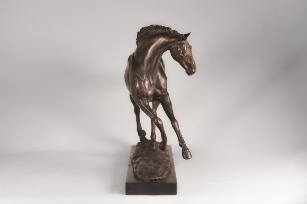 7 Playing Horse-, Bronze Horse, Horse Sculpture, Horse Statue, Bronze Resin, Tanya Russell Animal Sculptures-9