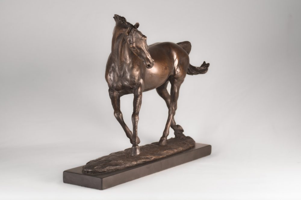 8 Playing Horse-, Bronze Horse, Horse Sculpture, Horse Statue, Bronze Resin, Tanya Russell Animal Sculptures-10