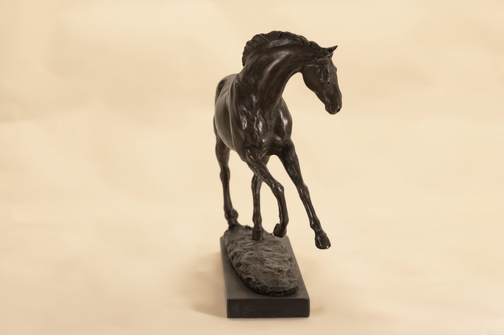 Bronze Resin Horse Sculpture
