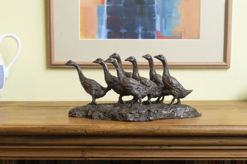 Gaggle of Geese Ornament