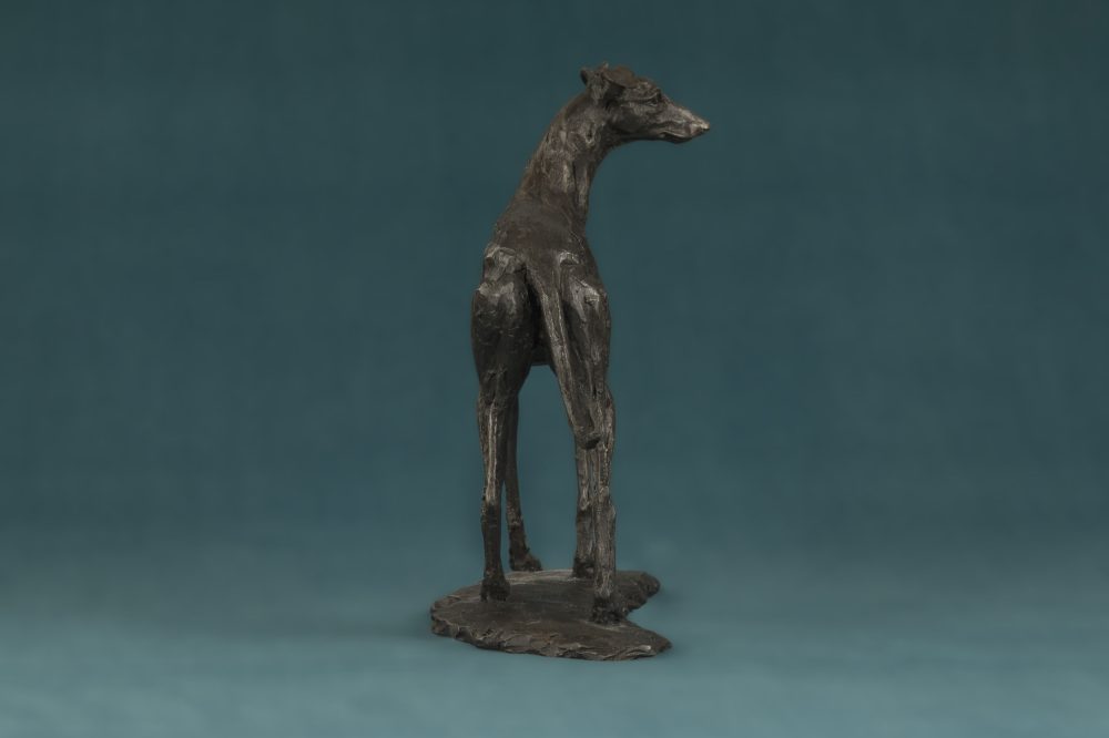Bronze Small Greyhound Statue