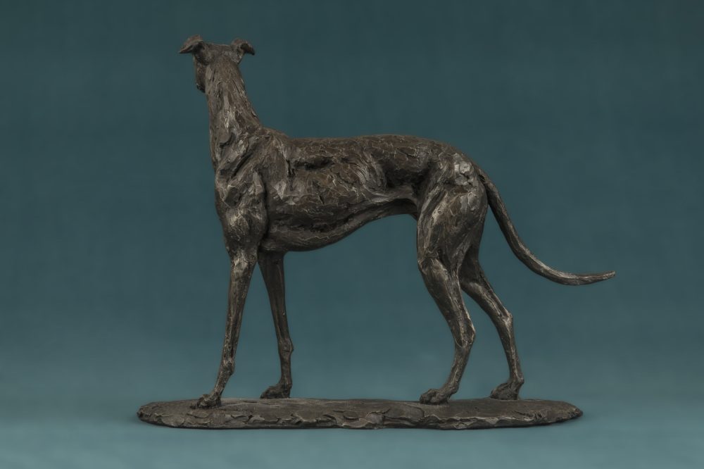 Bronze Small Greyhound Sculpture