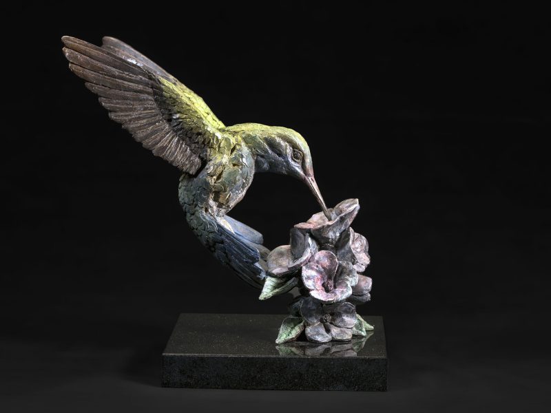 Hummingbird Statue