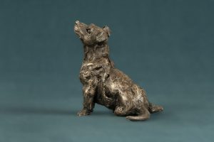 Small Sitting Jack Russell Statue