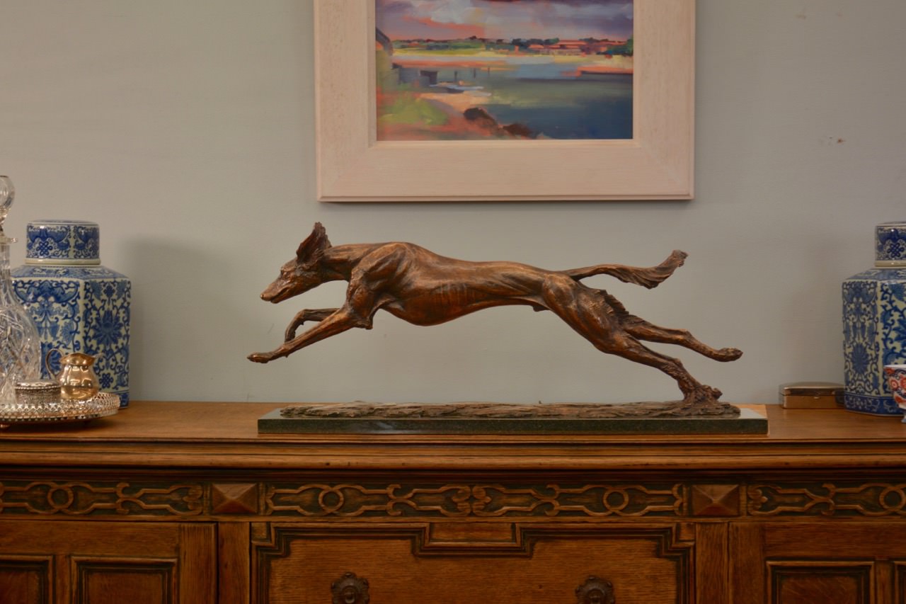 Saluki Sculpture