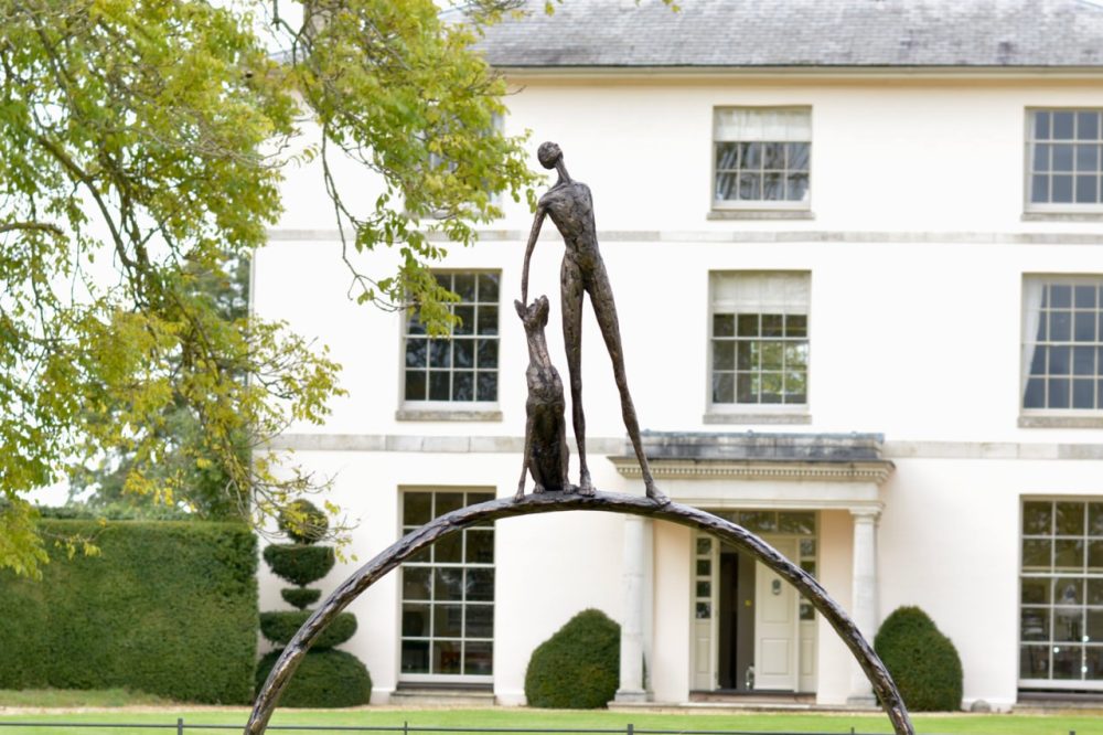 Large Stargazer Ring Garden Sculpture