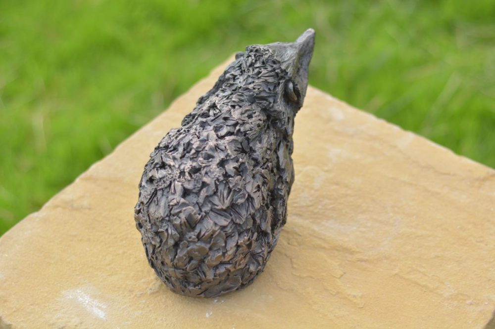 Bronze Hedgehog Statue