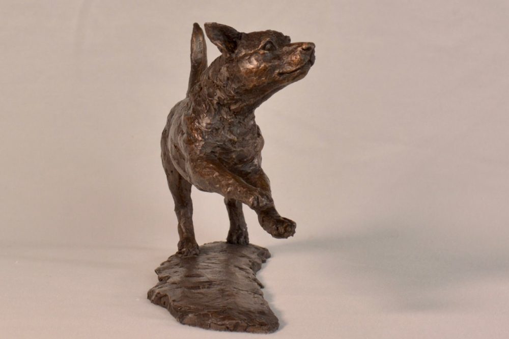 Jack Russell Terrier Statue