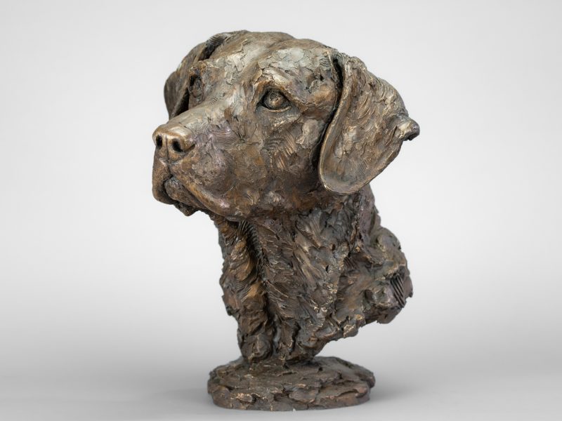 LABRADOR PORTRAIT 4 SCULPTURE