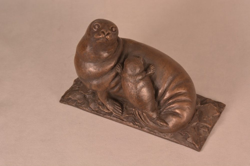 Sea lion statue