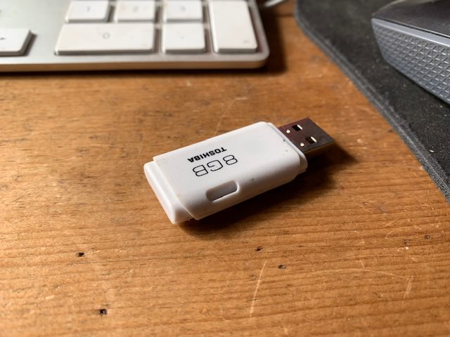 memory stick for saving sculptures