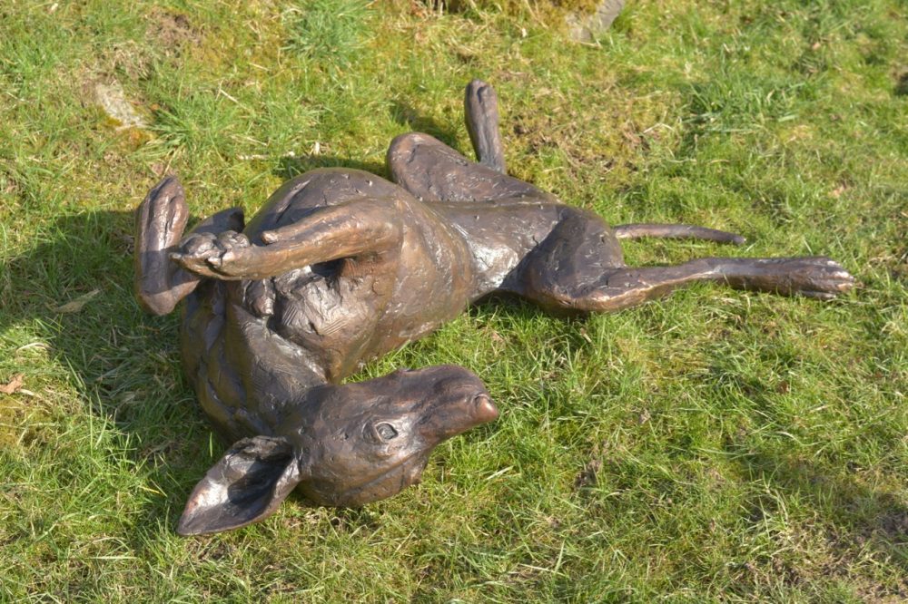 foundry bronze vizsla statue