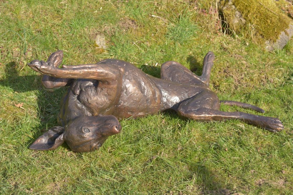 vizsla sculpture foundry bronze