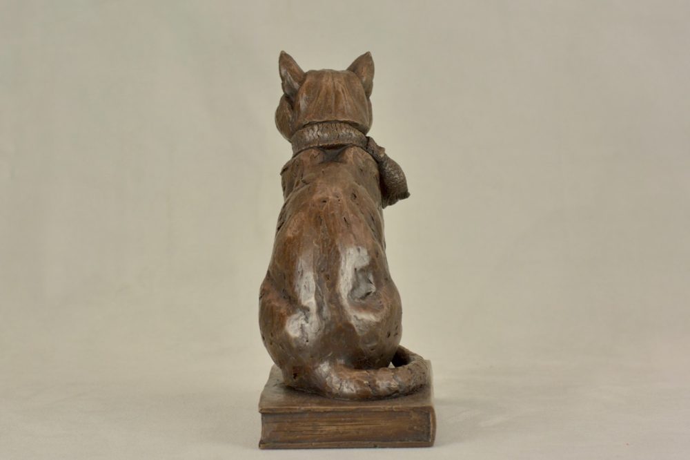 8 'Street Cat Bob Small' Bronze, Street Cat Bob Sculpture, Cat Statue, Bronze Resin Tanya Russell Animal Sculptures