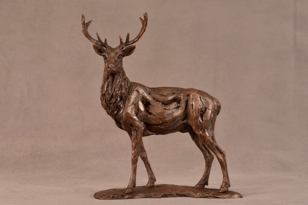 Royal Stag Sculpture | Bronze Stag Statue | Deer Statue | Stag Ornament
