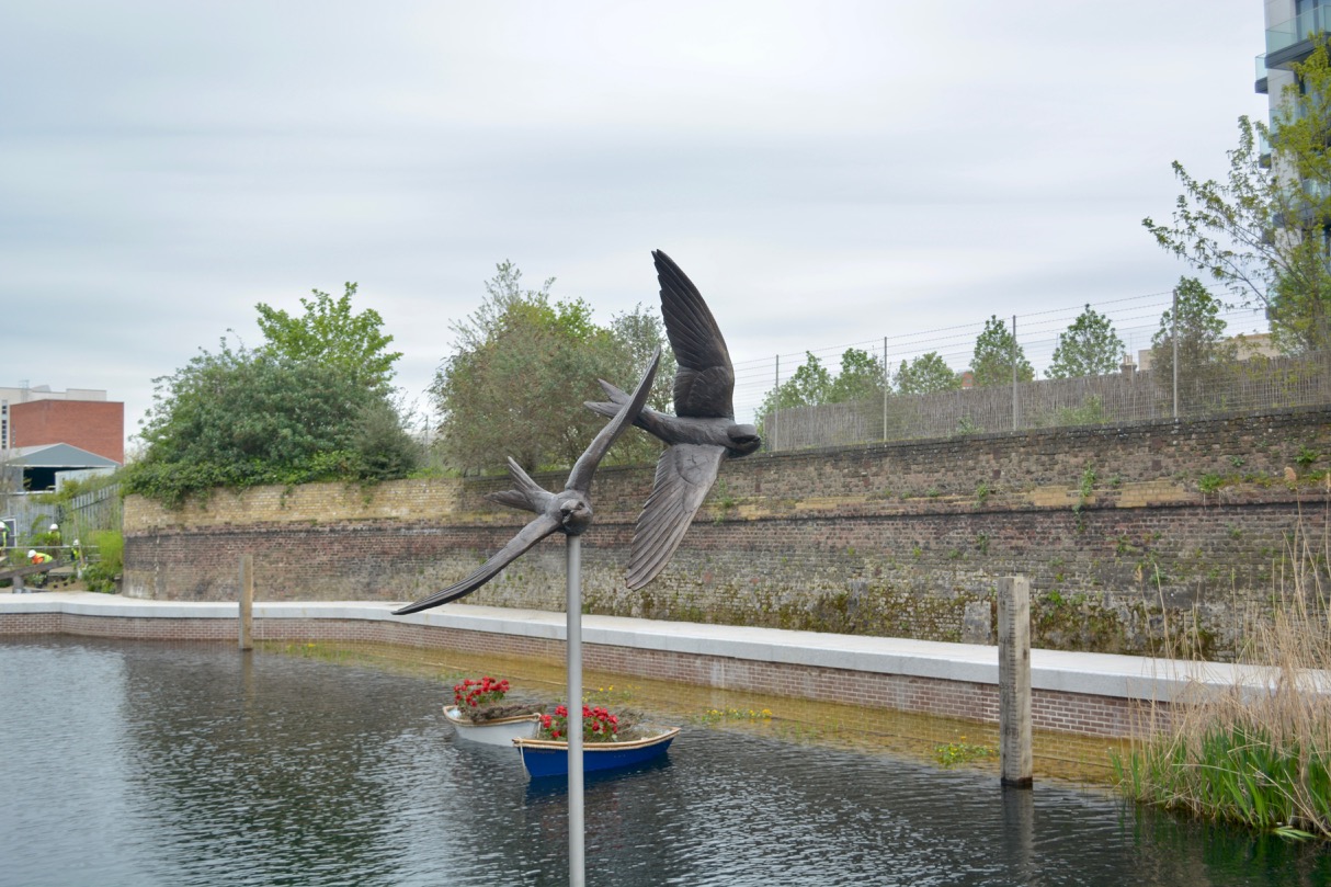 swooping martins statue