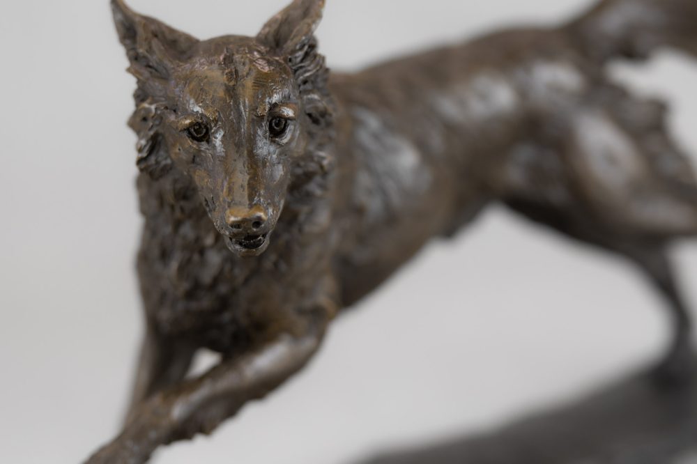 BRONZE RESIN - 'Running Nova Scotia Duck Tolling Retriever', Bronze Dog, Dog Sculpture, Dog Statue, Bronze Resin Tanya Russell Animal Sculptures (16 of 20)