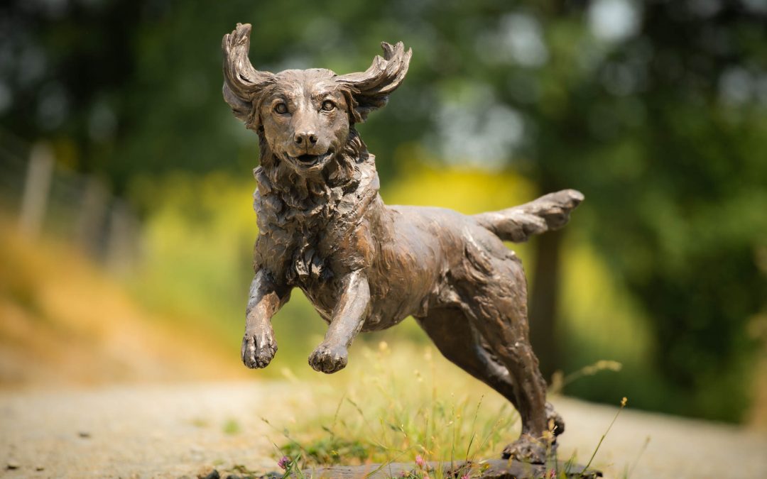 Bronze dog statues – What to look for in ‘cold cast’ bronze resin and foundry bronze metal dog sculptures