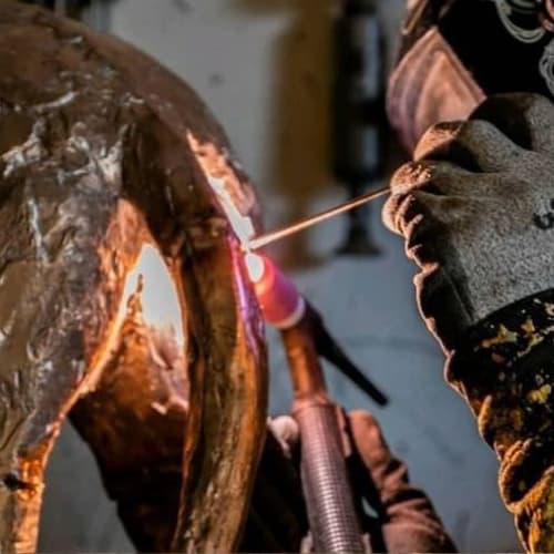 welding for sculpture security